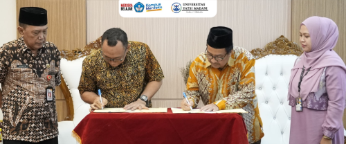 Pemerintah Kota Cilegon menandatangani kesepakatan kerjasama dengan Universitas Yatsi Madani