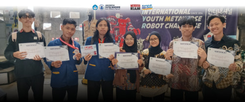 UKM Robotic Universitas Yatsi Madani Raih Medali Perak di Ajang IYRC 2025